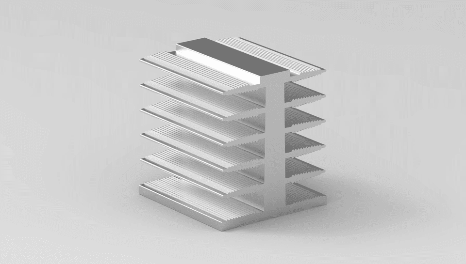 3D модель Охладитель О111-60